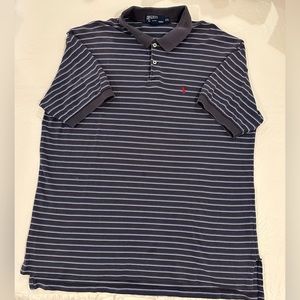 Men’s Blue and White XXL POLO
